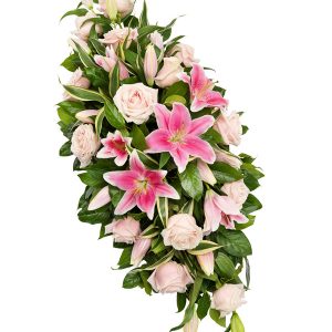 Rose and Lily Double Ended Spray