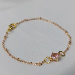 One diamond bracelet